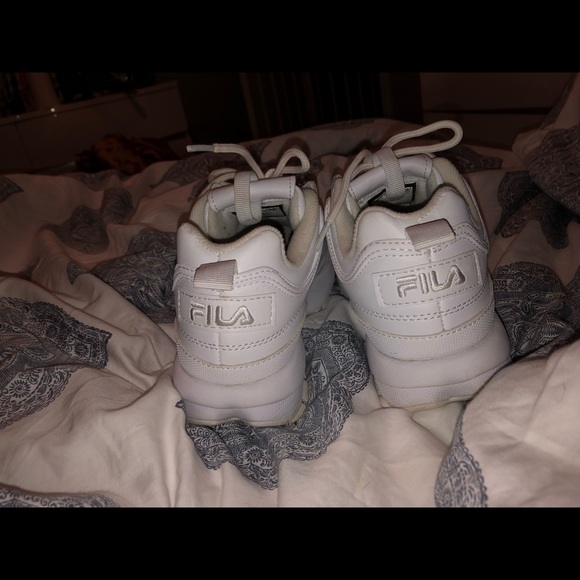 FILA all white sneakers - Picture 4 of 5